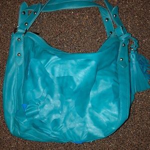 Stylish ruffled hobo bag!!!